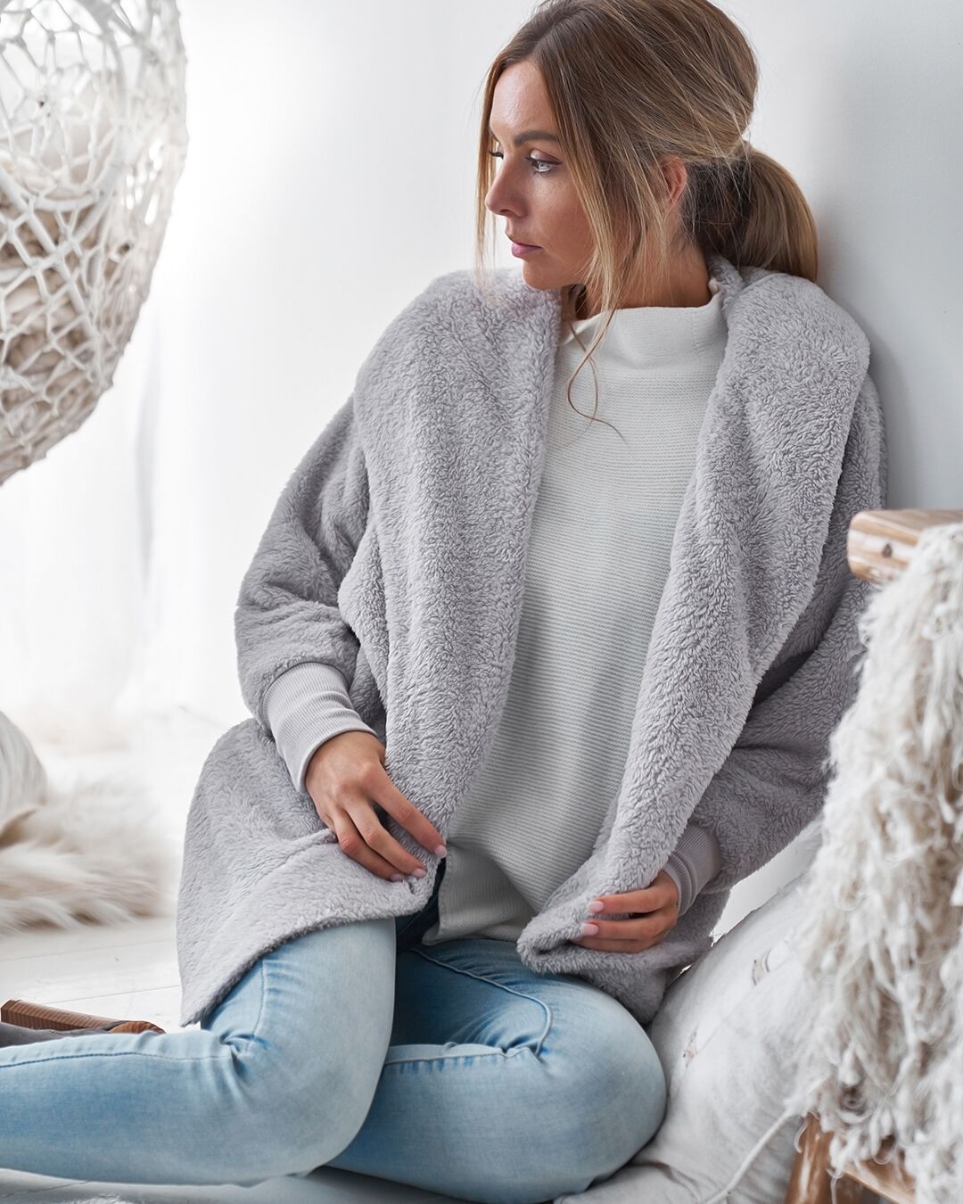 Claire | Bequemer, weicher Strickcardigan für Damen