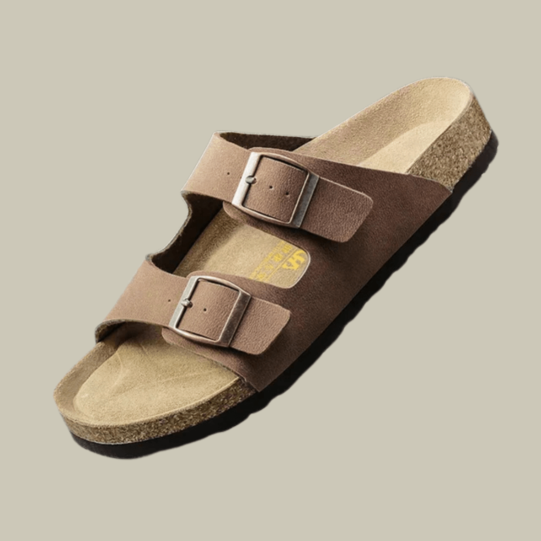 Jaryk | Herren-Ledersandalen für den Sommer