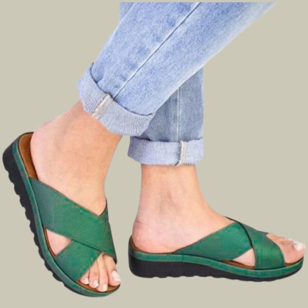 Jaidyah | Outdoor-Sandalen mit Keilabsatz