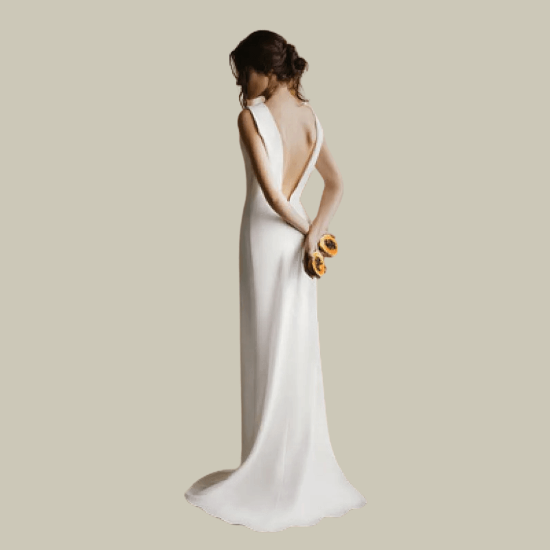 Seliene | Leichtes, feines und stilvolles Satin-Hochzeitskleid