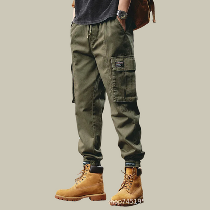 Hadryan | Herren-Cargohose mit geradem Schnitt, lockerer Passform und robustem Design