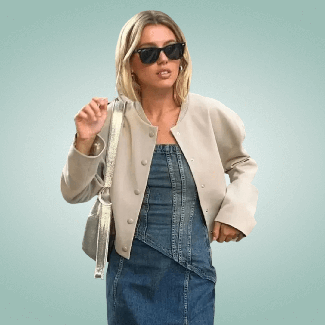 Clara | Elegante Kurzjacke mit minimalistischem Design für Damen